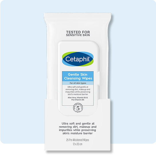 เซตาฟิล เจนเทิล สกิน คลีนซิ่ง ไวพส์