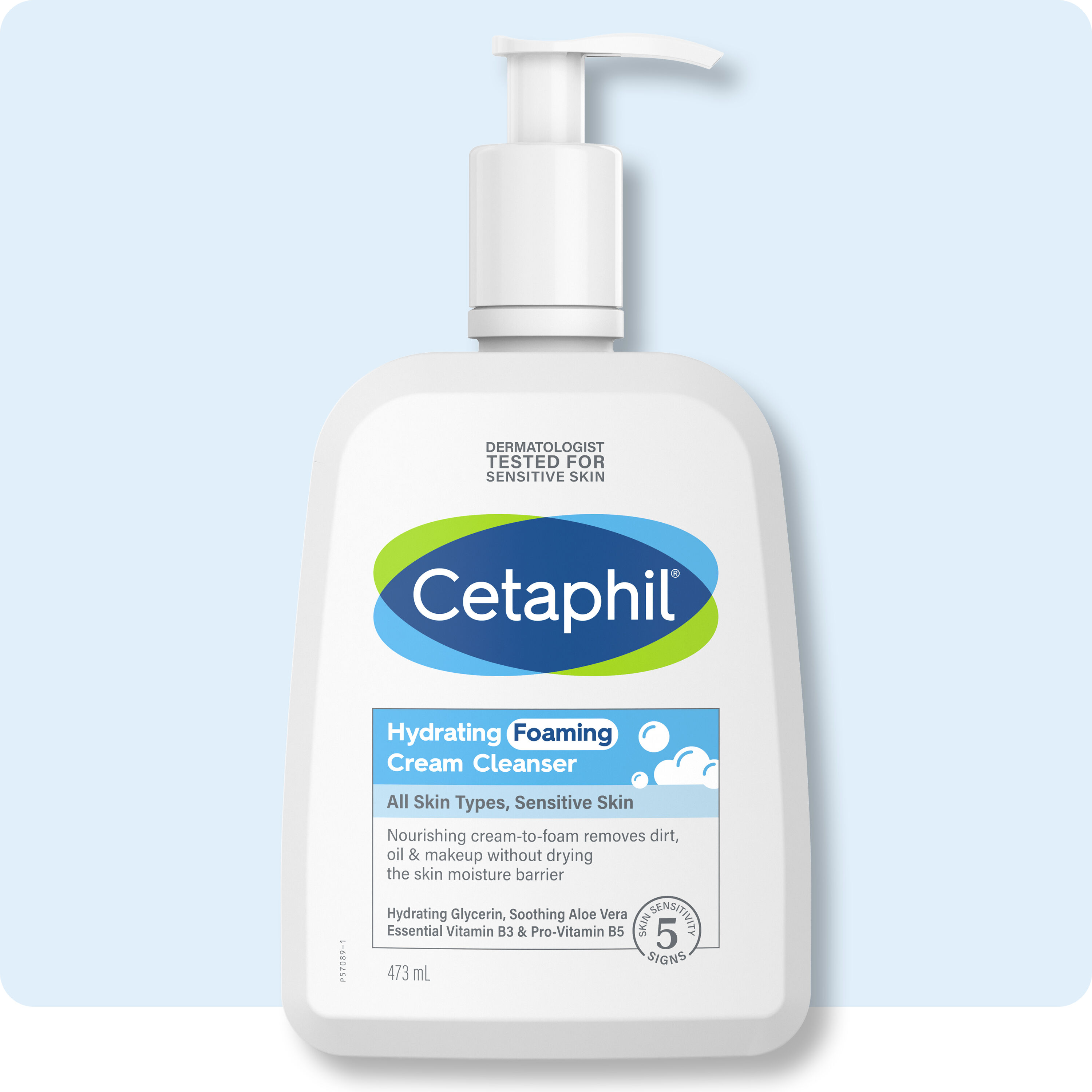 เซตาฟิล ไฮเดรติ้ง โฟมมิ่ง ครีม คลีนเซอร์