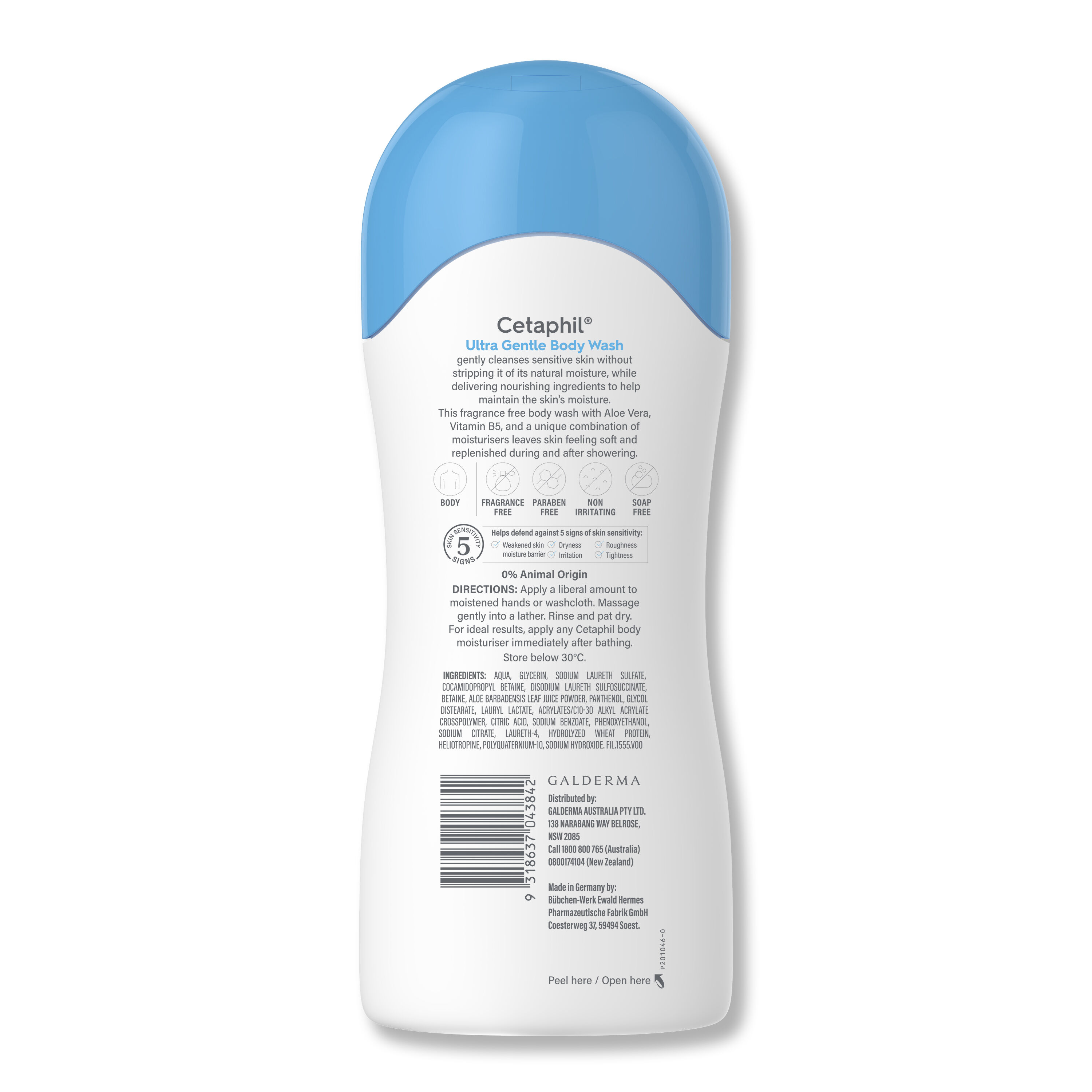 เซตาฟิล อัลตร้า เจนเทิล บอดี้ วอช